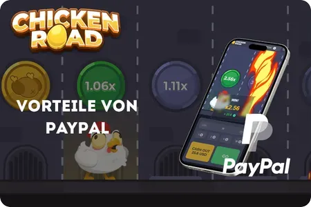 Vorteile von PayPal für Chicken Road Spieler in Deutschland